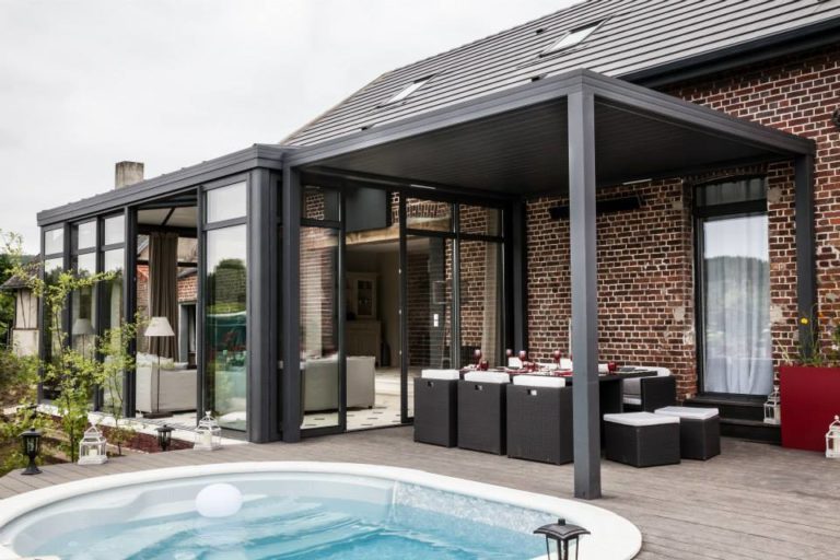 veranda pergola couvrir terrasse