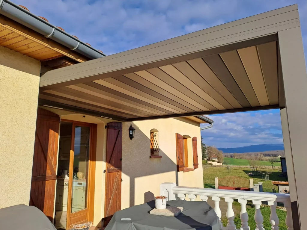 pergola lame couleur 3