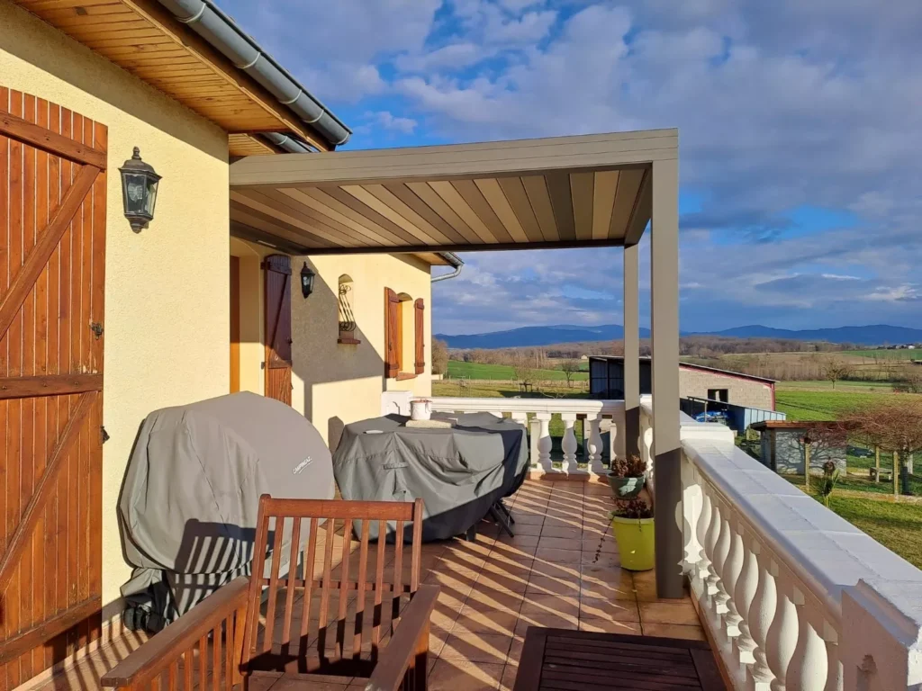 pergola lame couleurGrand